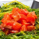 Spicy Salmon Seaweed Salad